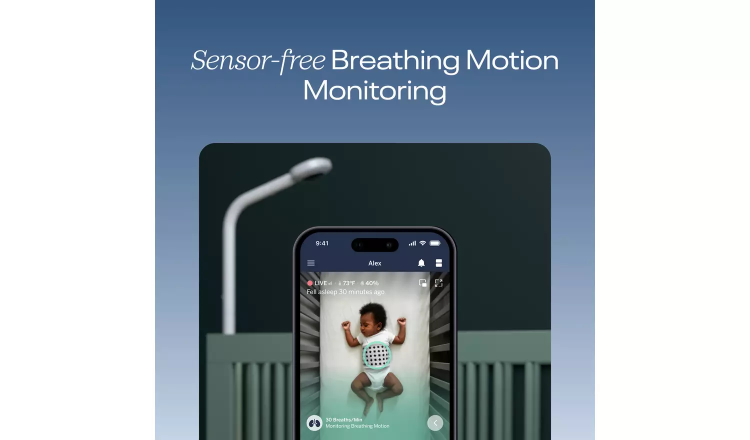 Nanit Pro Smart Baby Monitor With Wall Mount