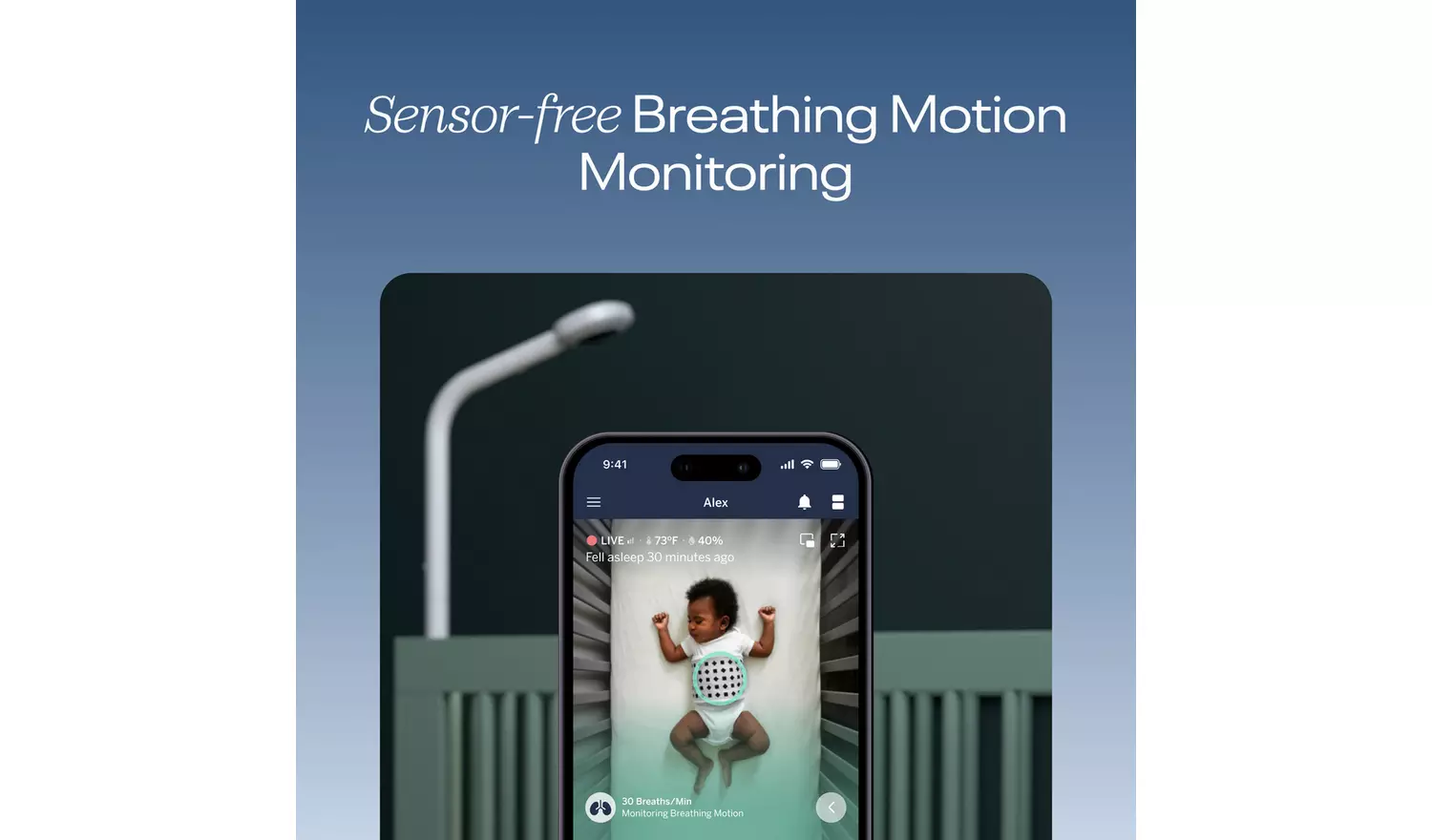 Nanit Pro Smart Baby Monitor With Floor Stand