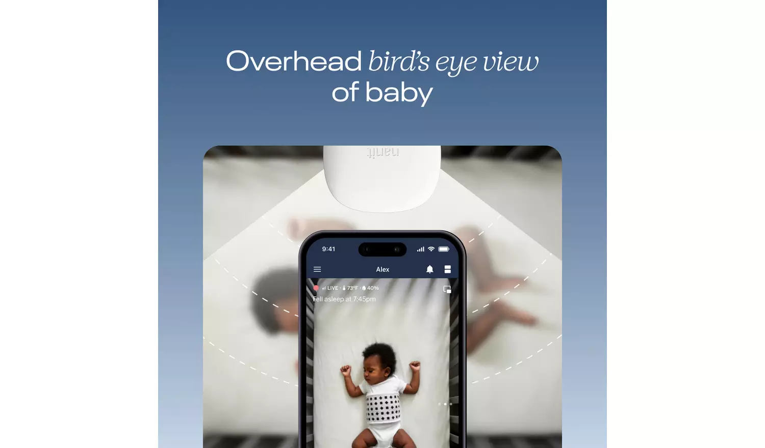 Nanit Pro Smart Baby Monitor With Floor Stand