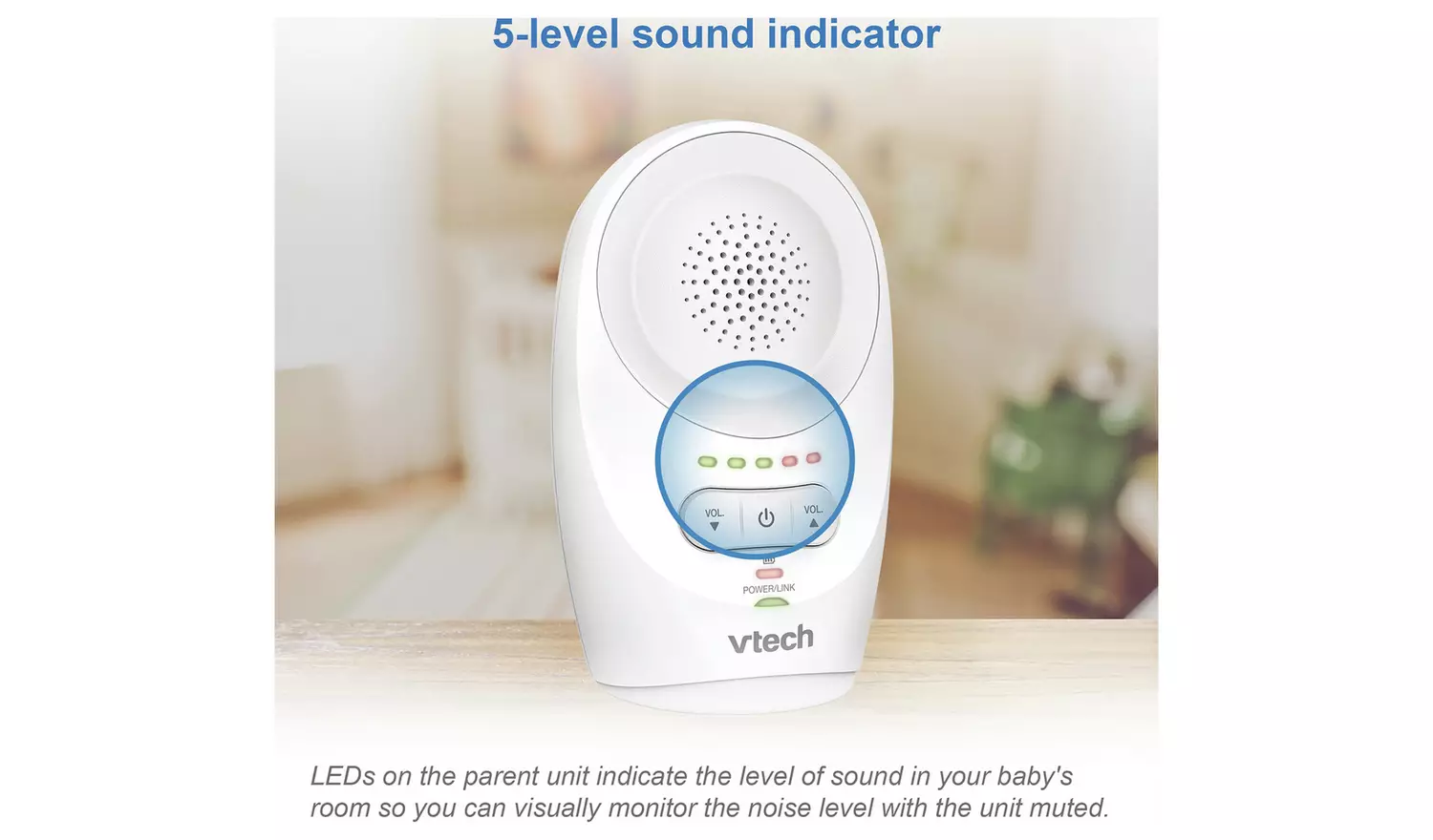 Vtech DM1111 Audio Baby Monitor