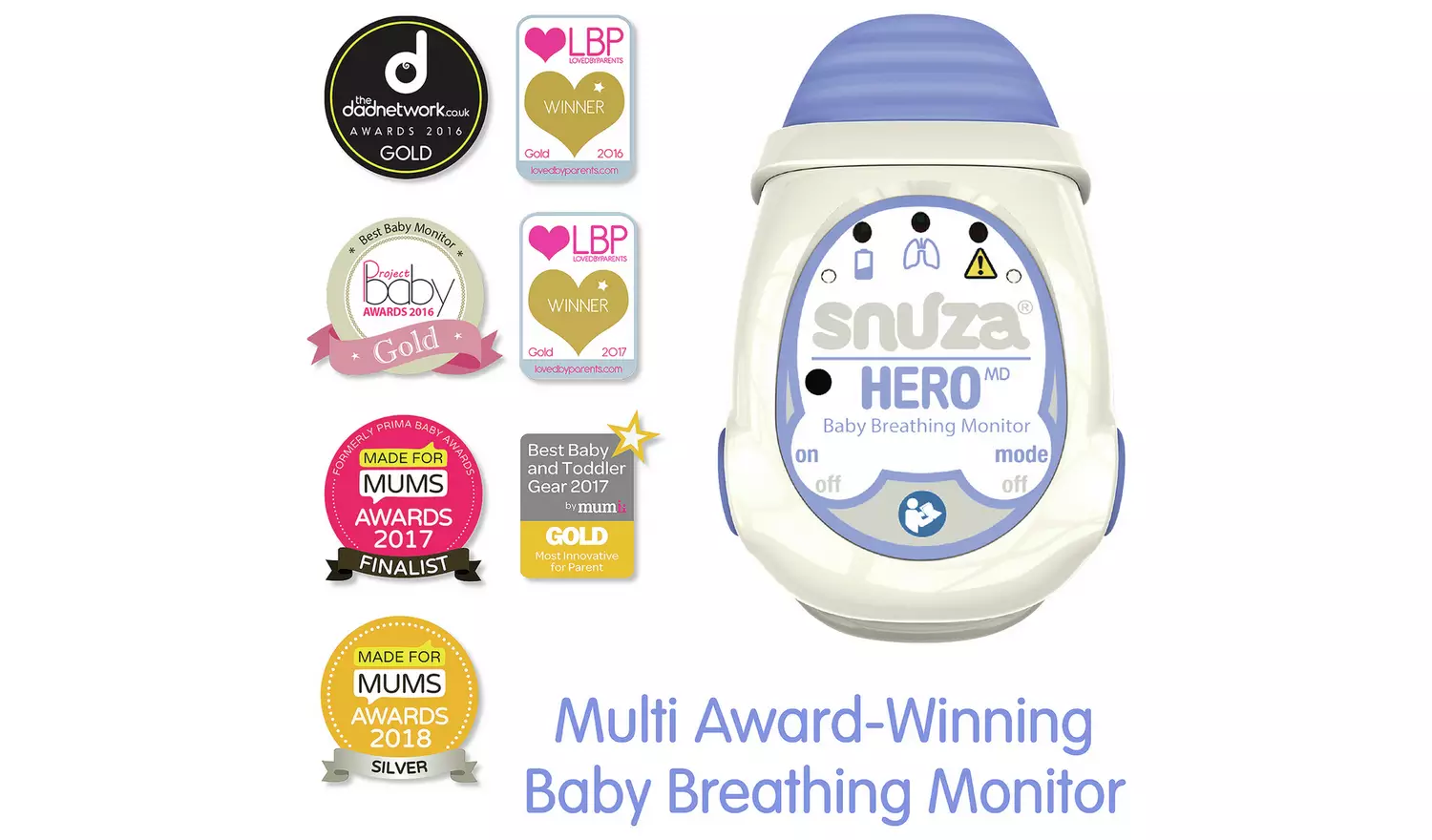 Snuza HeroMD Mobile Baby Breathing Monitor