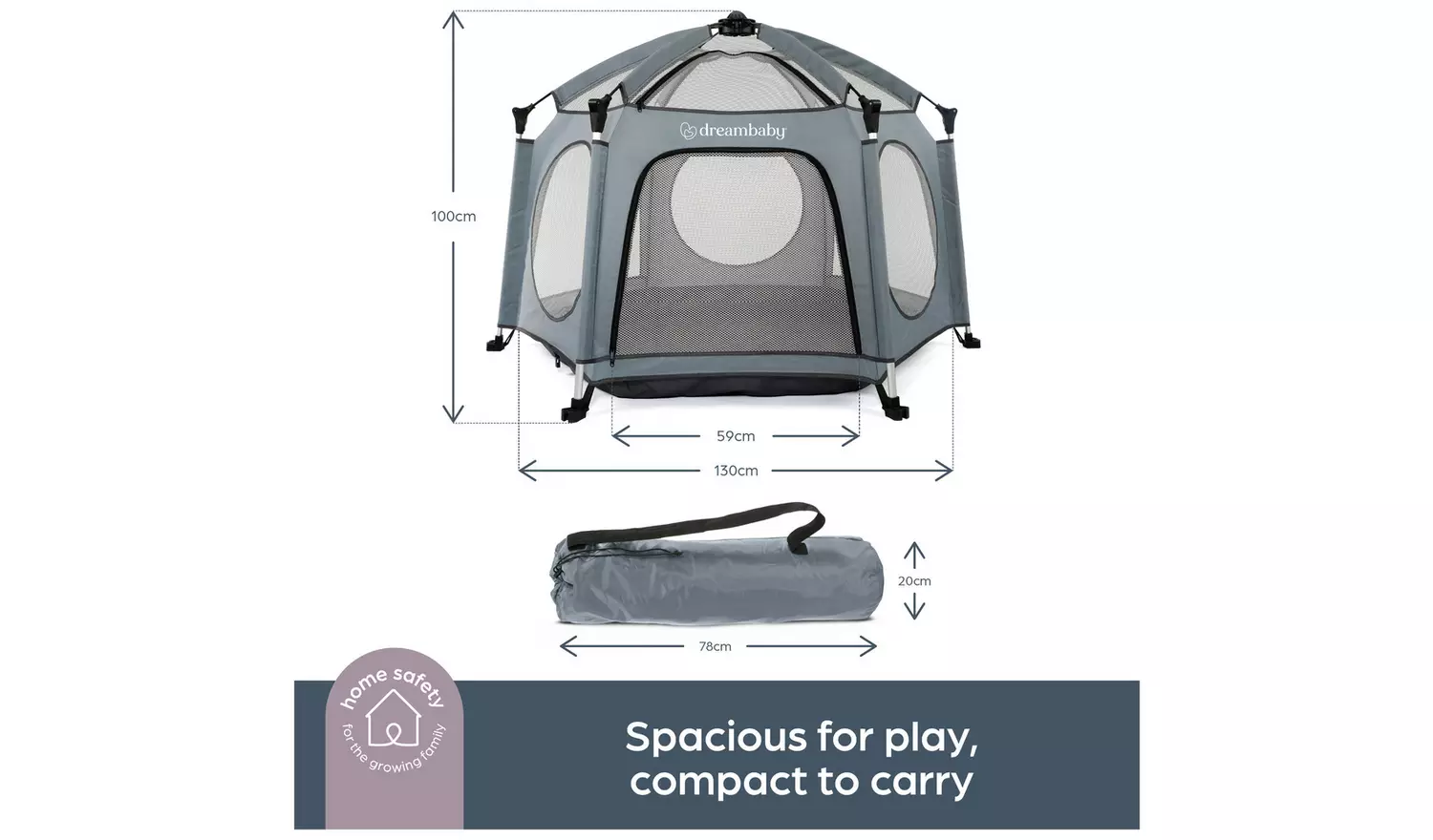 Dreambaby Adventure Pop-Up Outdoor & Indoor Playpen