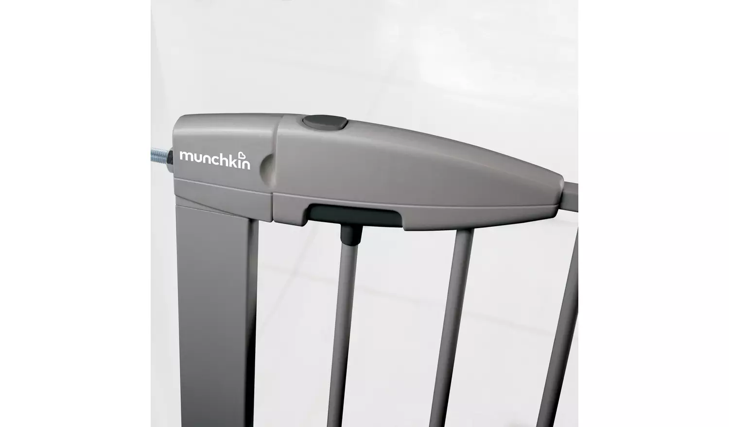 Munchkin Lindam Easy Lock Safety Gate Silver