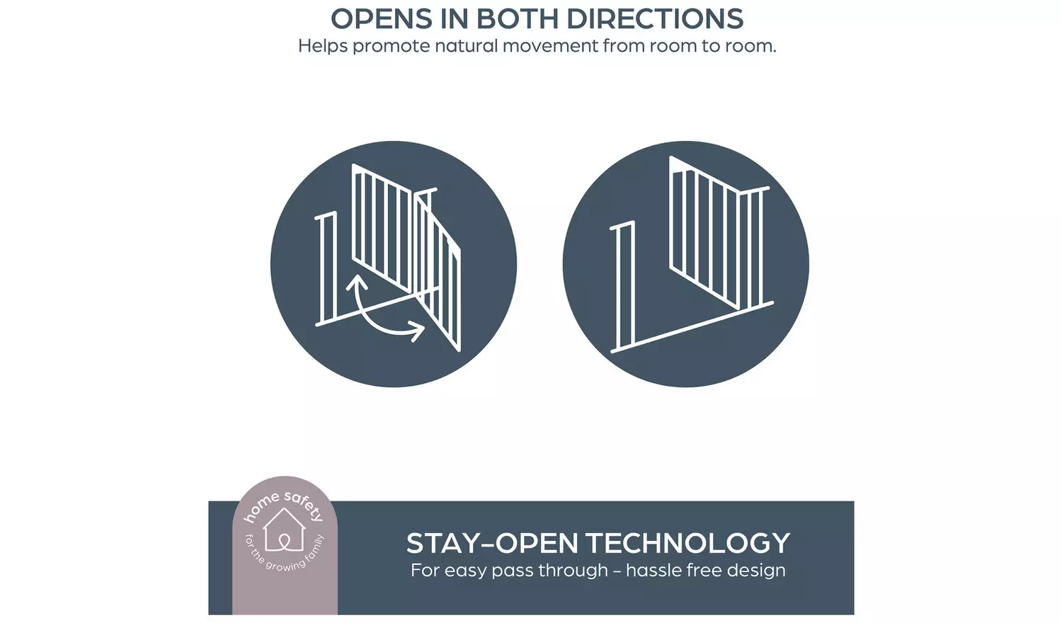 Dreambaby Ava X-Wide Safety Gate Fits 99-132.5cm White