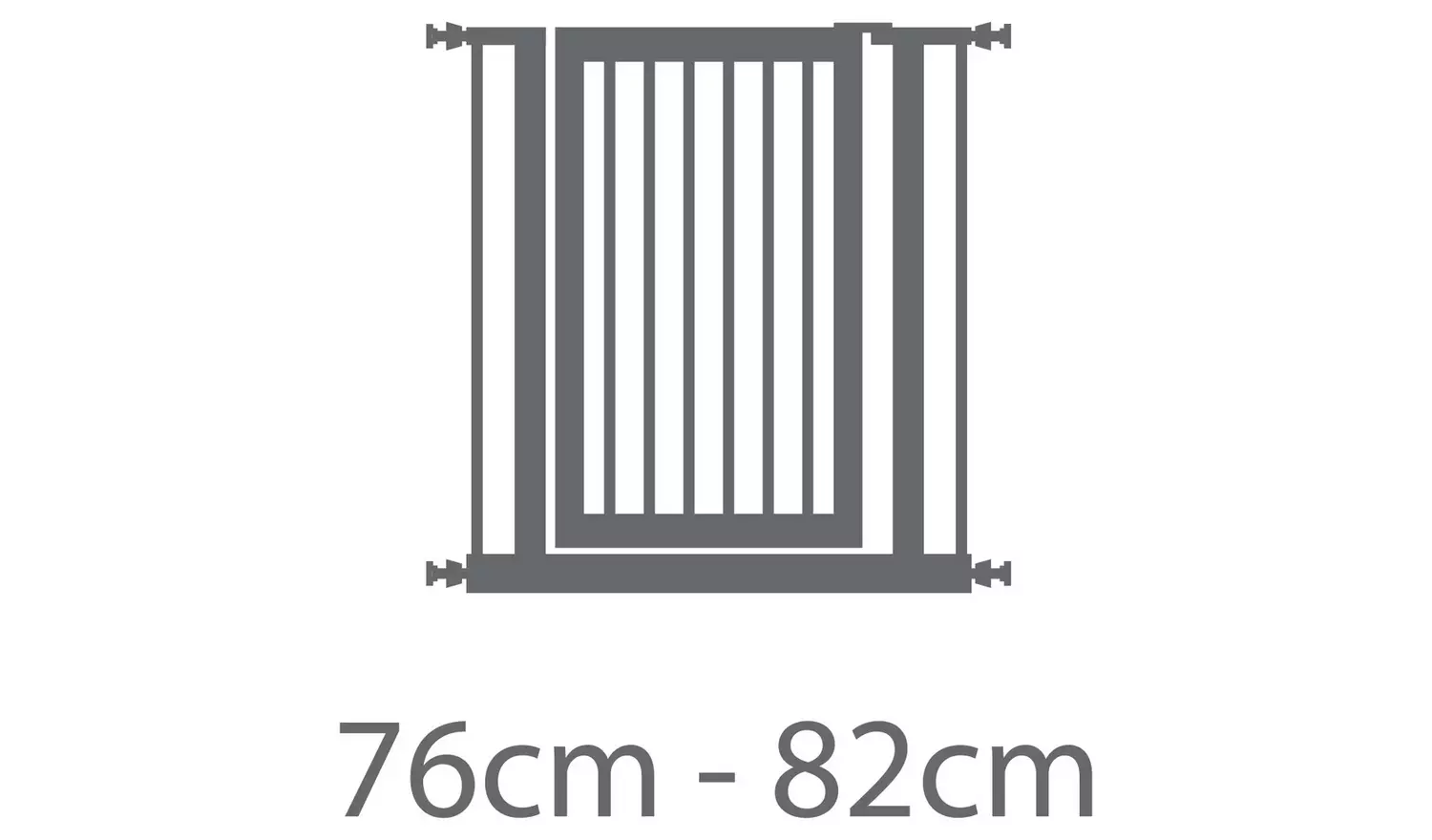 Munchkin Lindam 7cm Safety Gate Extension White