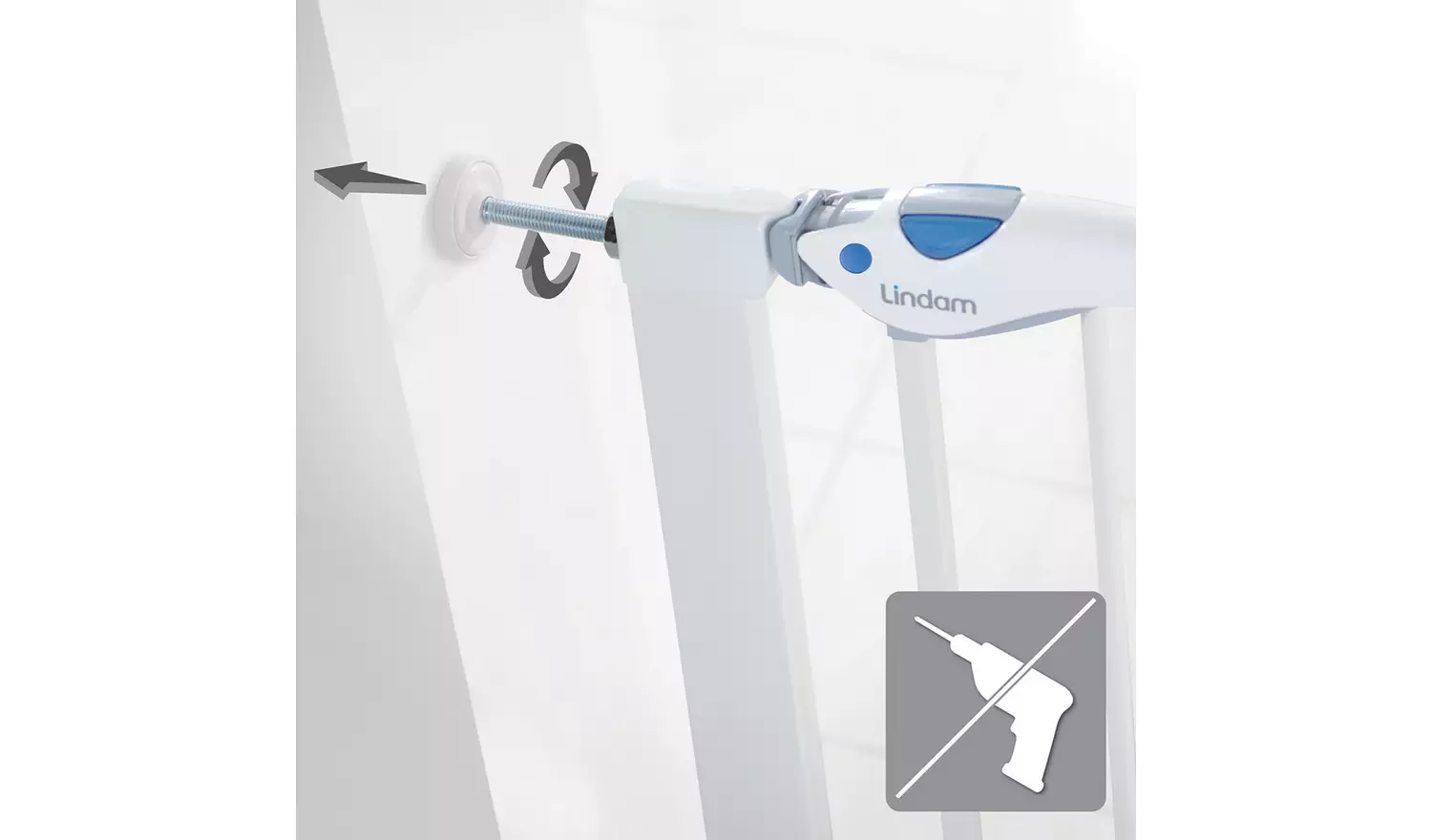 Munchkin Lindam Easy Fit Extra Tall Safety Gate