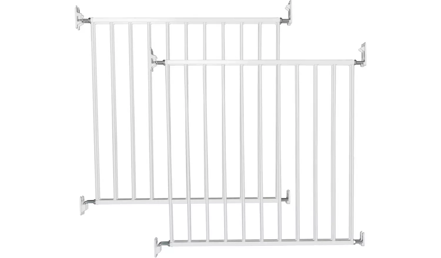 BabyDan No Trip Safety Gate - Twin Pack