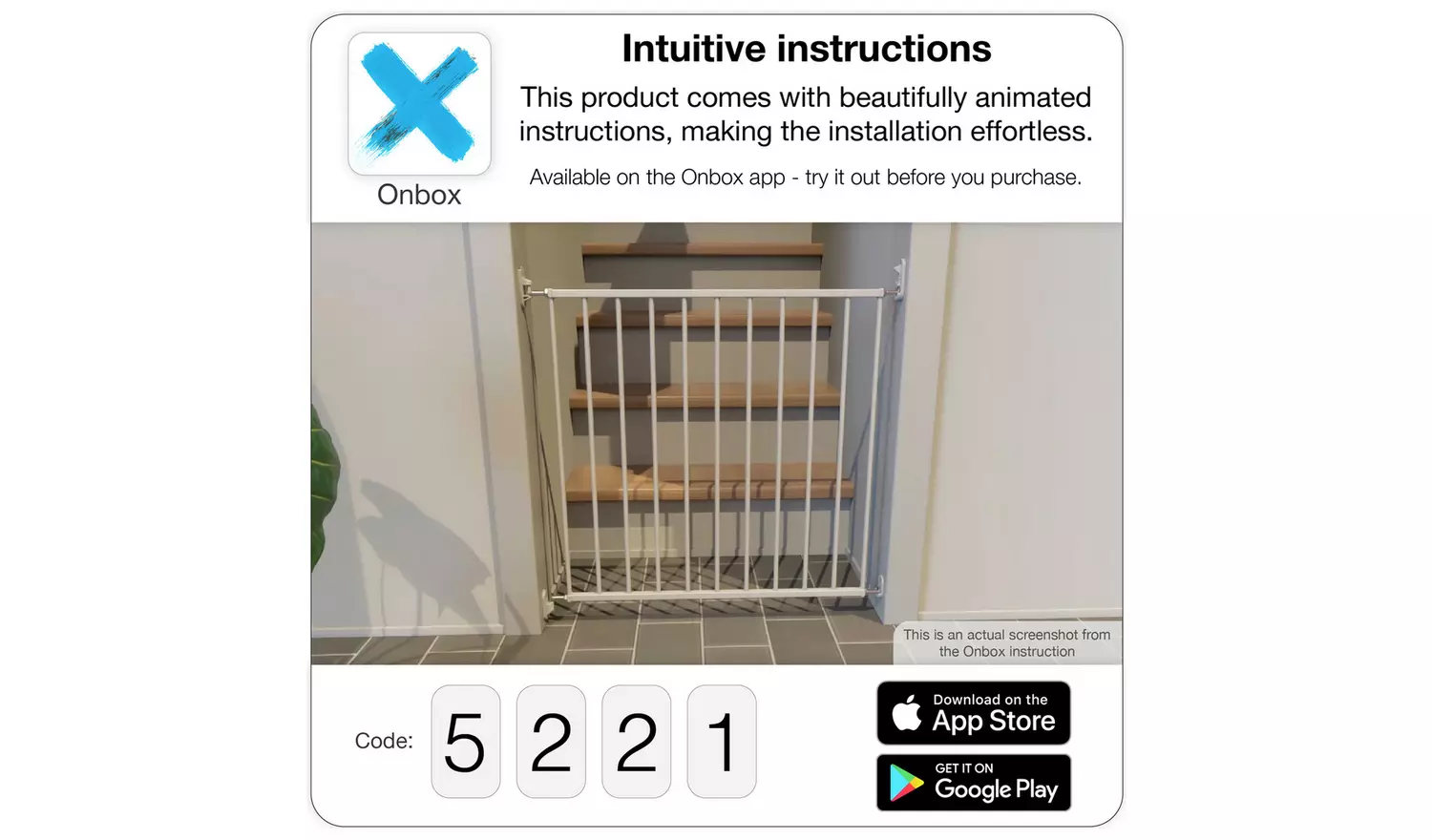 BabyDan No Trip Metal Safety Gate.