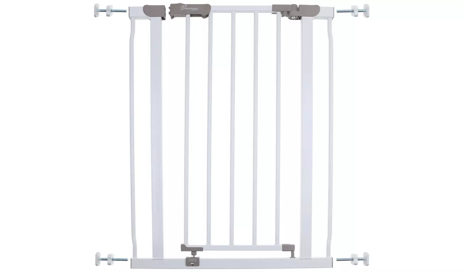 Dreambaby AVA Slimline Safety Gate Fits 61-68cm - White