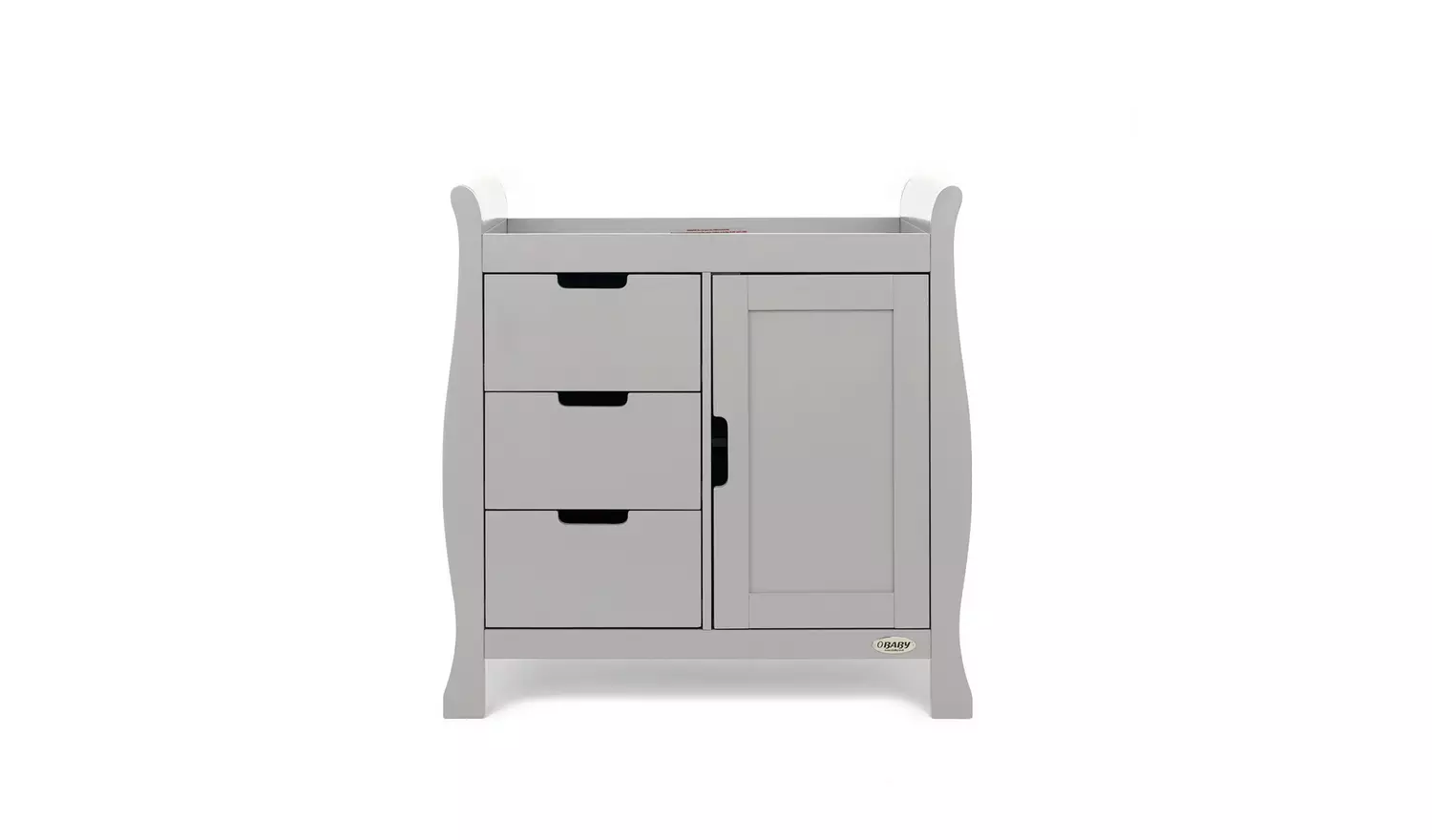 Obaby Stamford Closed Changing Unit - Warm Grey