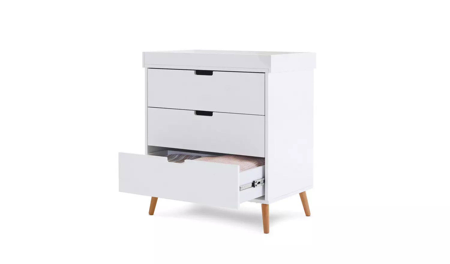 Obaby Maya Changing Unit - White with Natural