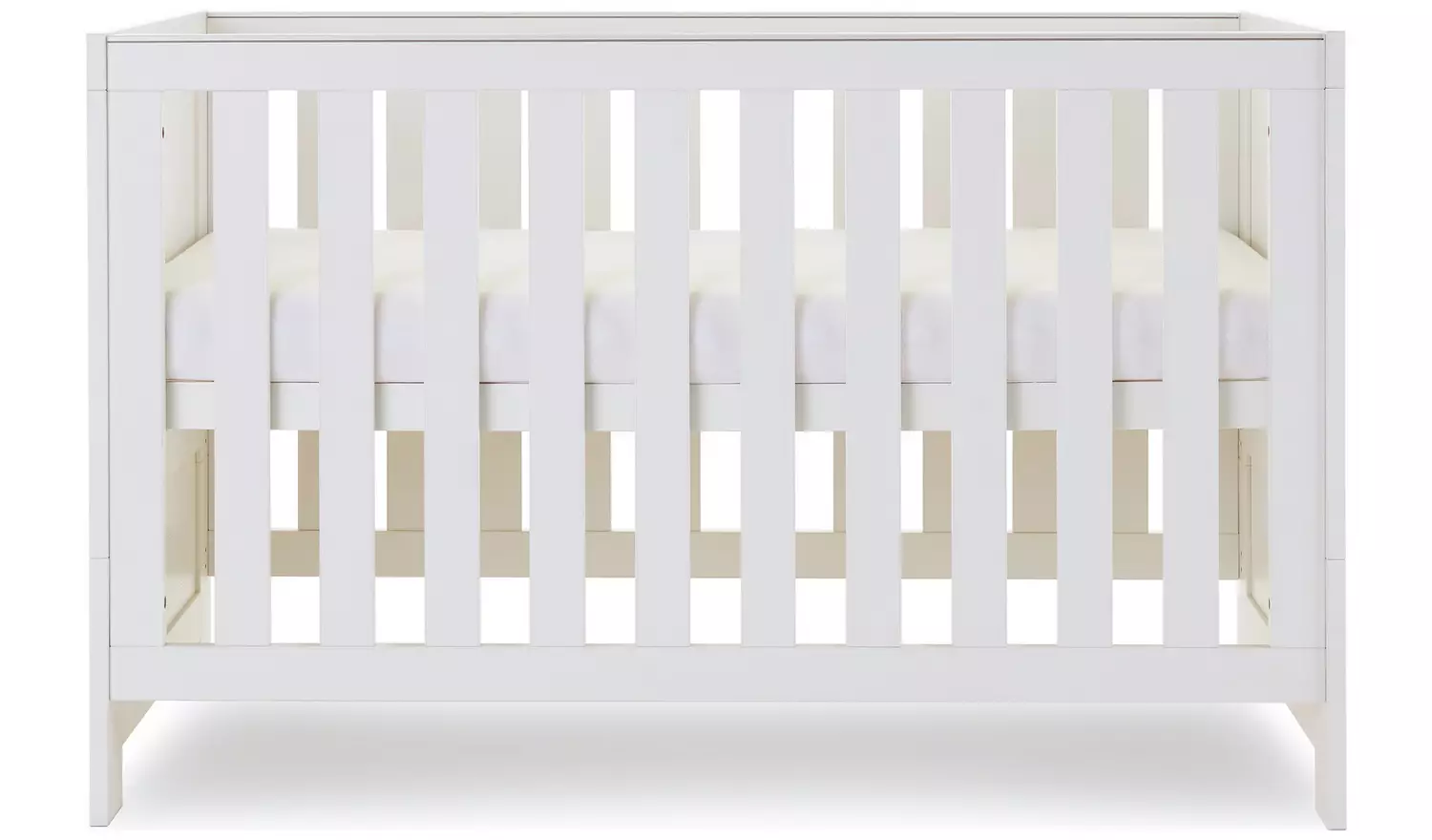 Obaby Nika 2 Piece Nursery Set - White