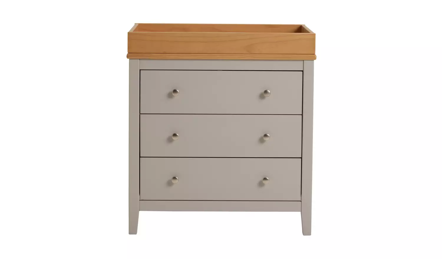 Cuggl Canterbury 2 Piece Nursery Furniture Set - Grey