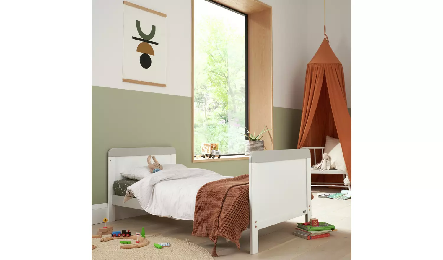 Tutti Bambini Rio 2 Piece Nursery Furniture - White