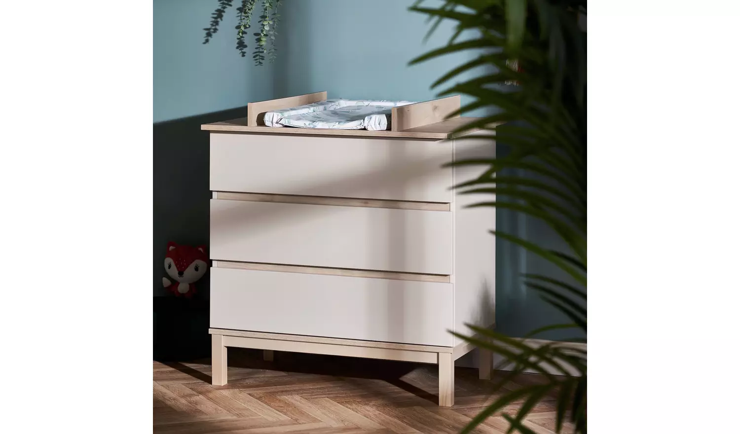 Obaby Astrid 2 Pieces Cot Bed Nursery Set - Satin