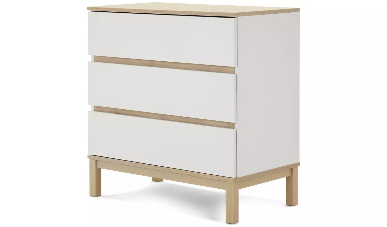 Obaby Astrid 2 Piece Nursery Furniture Set - White