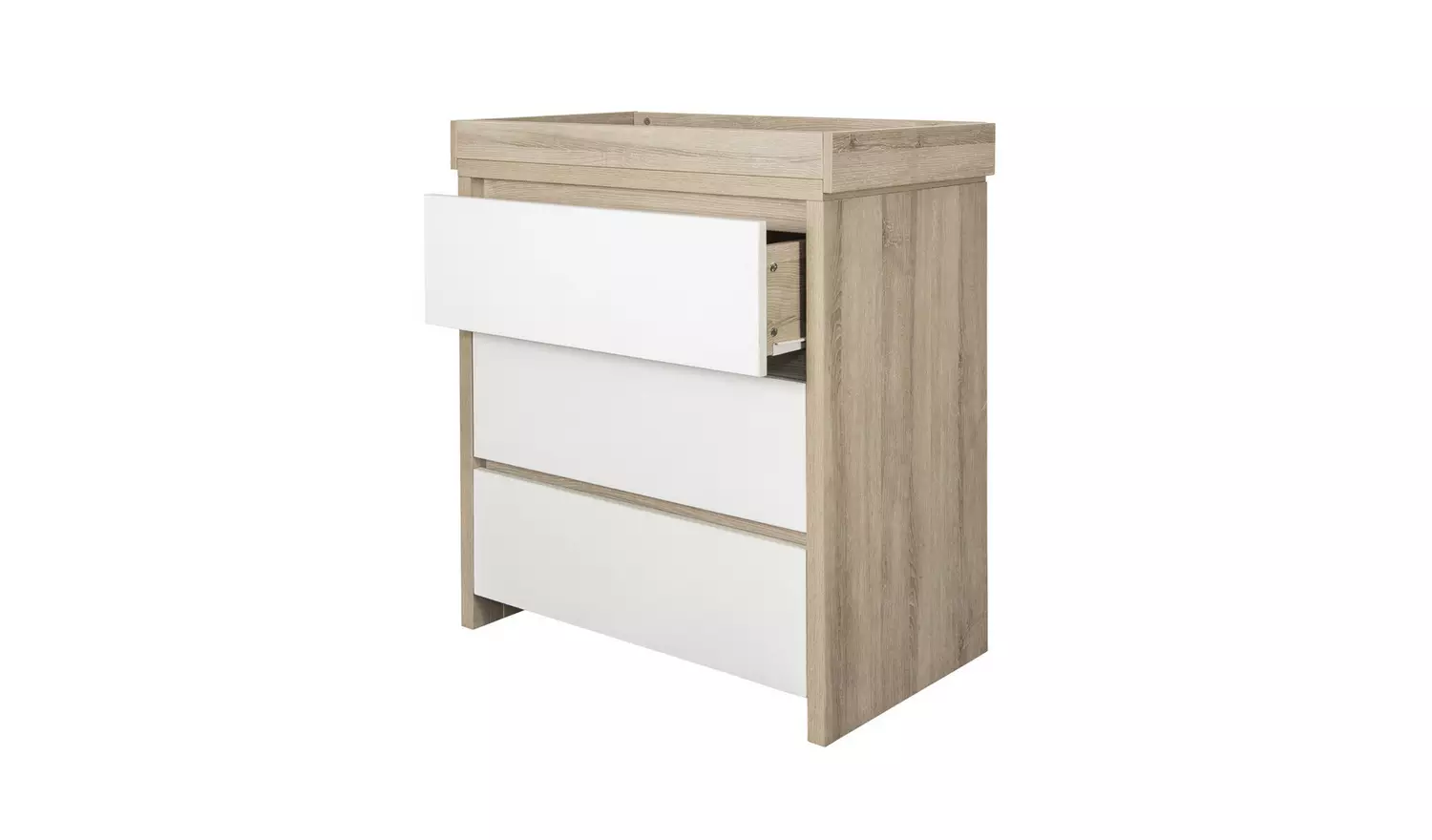 Tutti Bambini Modena 3 Piece Furniture Pack - White Oak