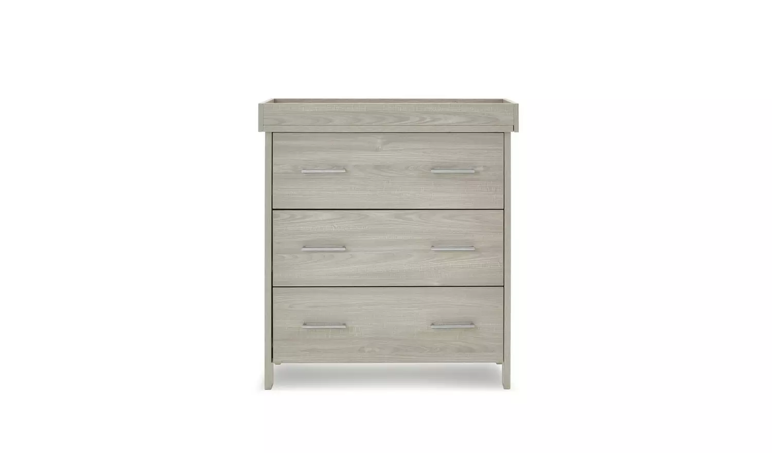 Obaby Nika 3 Piece Nursery Furniture Set - Grey Wash