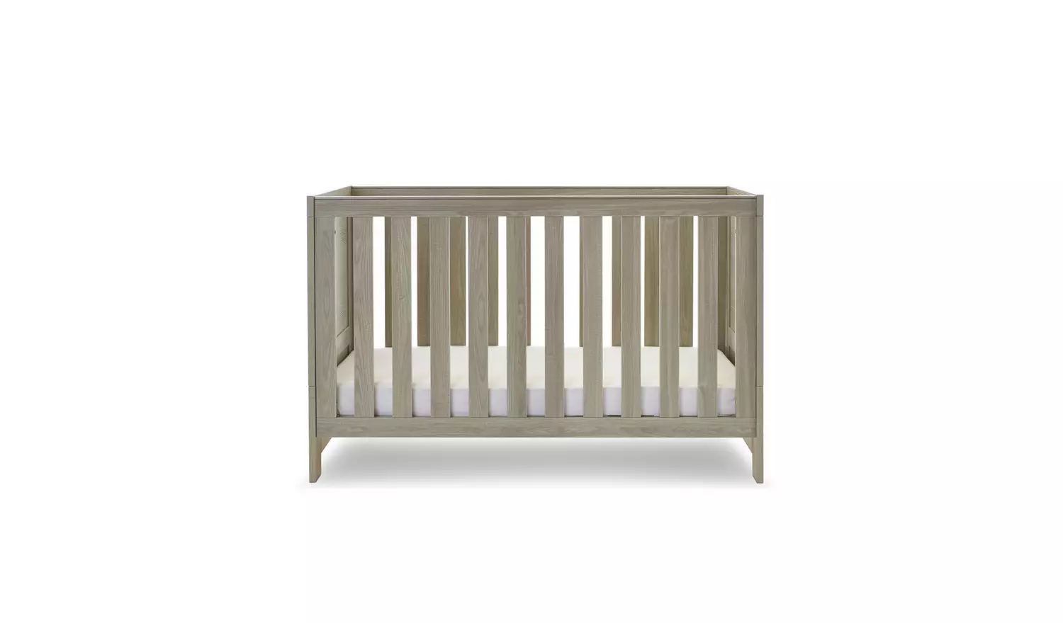 Obaby Nika 3 Piece Nursery Furniture Set - Grey Wash