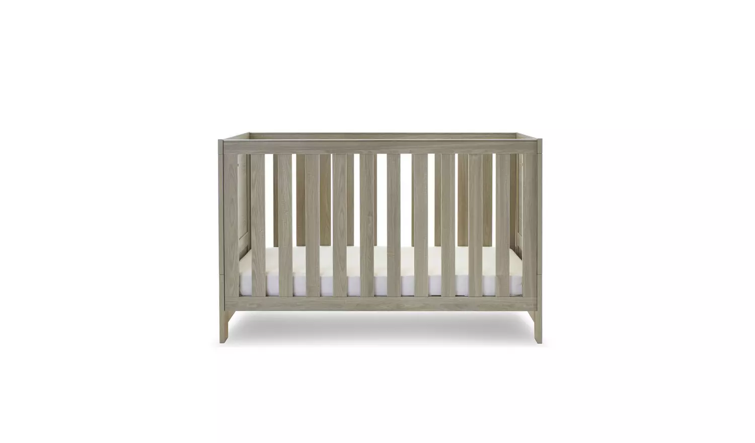 Obaby Nika 2 Piece Nursery Furniture Set - Grey Wash