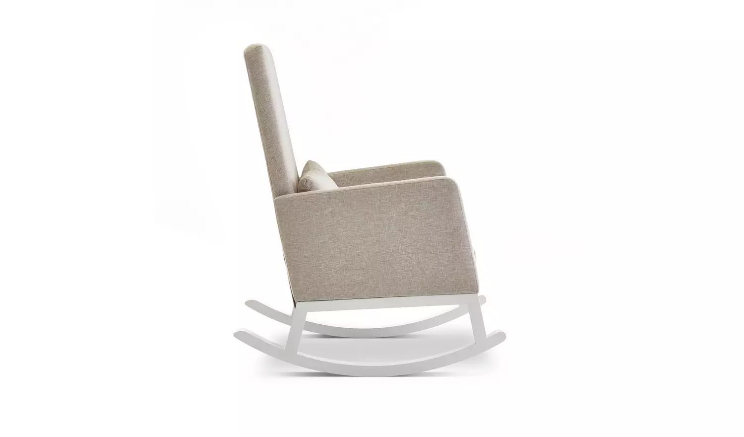 Obaby High Back Rocking Nursing Chair - Oatmeal