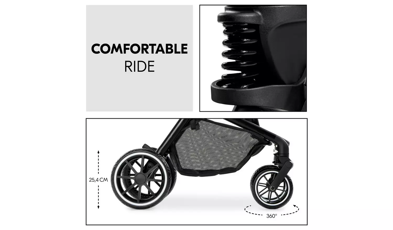 Hauck Move So Simply Black Pushchair