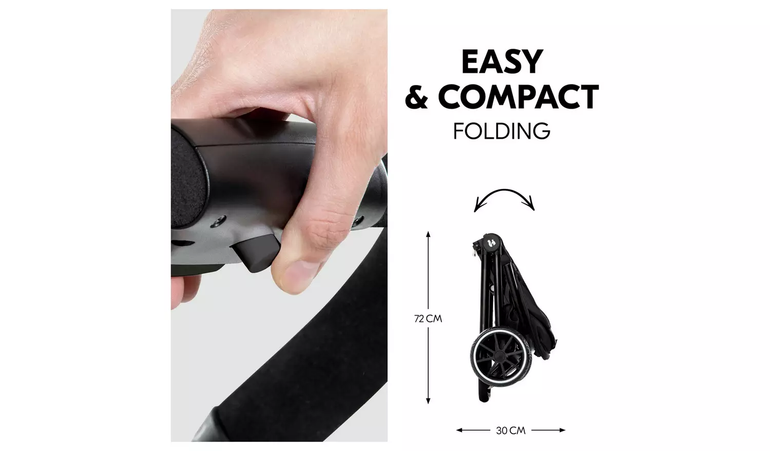 Hauck Move So Simply Black Pushchair