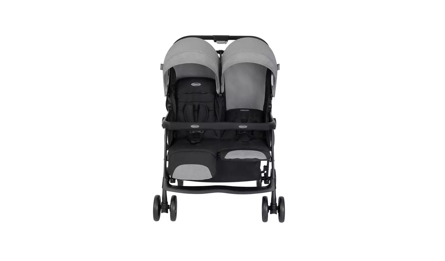Graco DuoRider Twin Pushchair - Steeple Gray