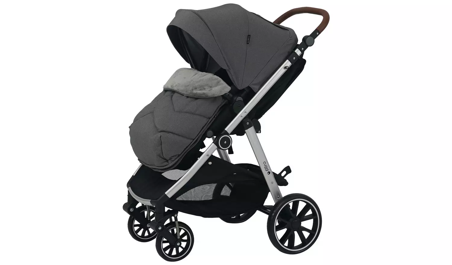 Cuggl Deluxe Pushchair – Grey