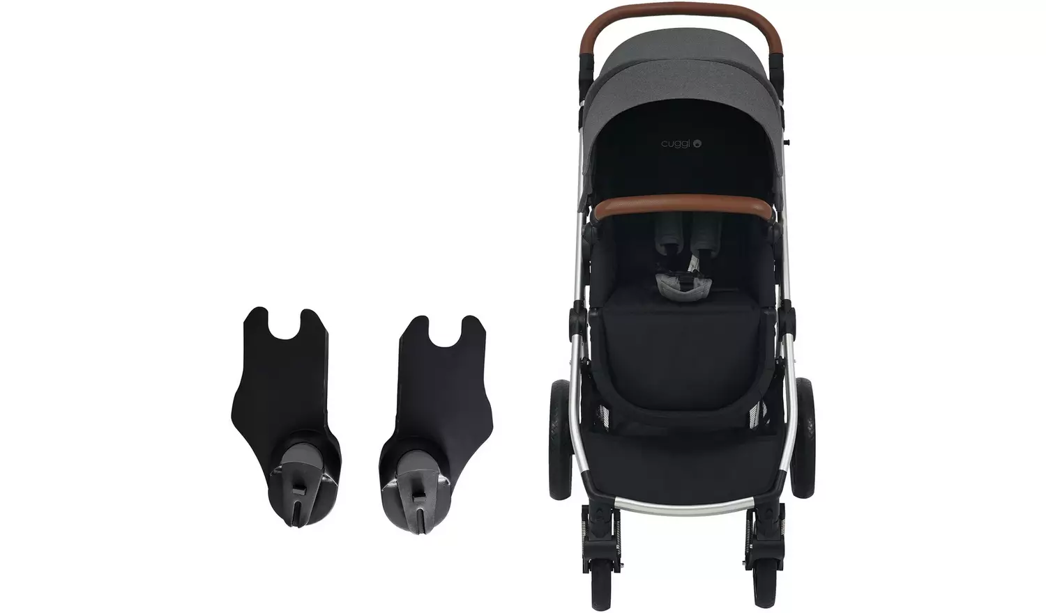 Cuggl Deluxe Pushchair – Grey