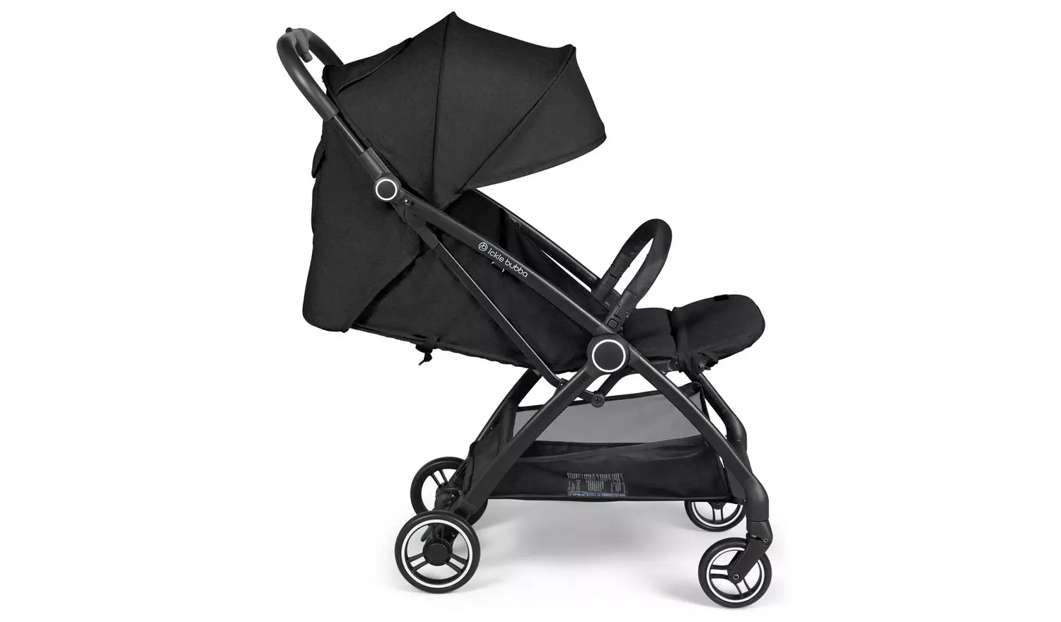 Ickle Bubba Aries Max Stroller Black
