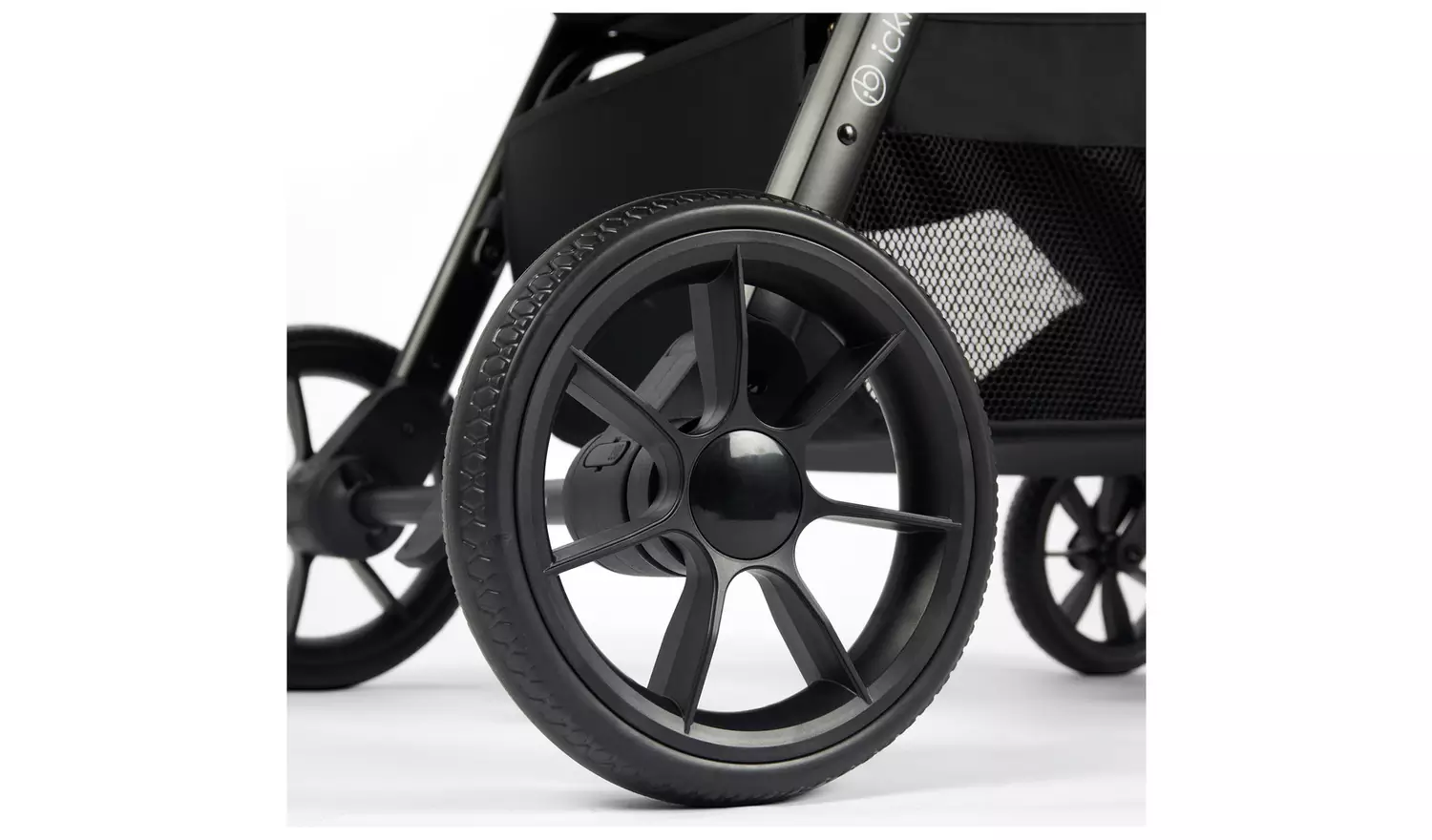 Ickle Bubba Stomp Stride Max Pushchair- Black