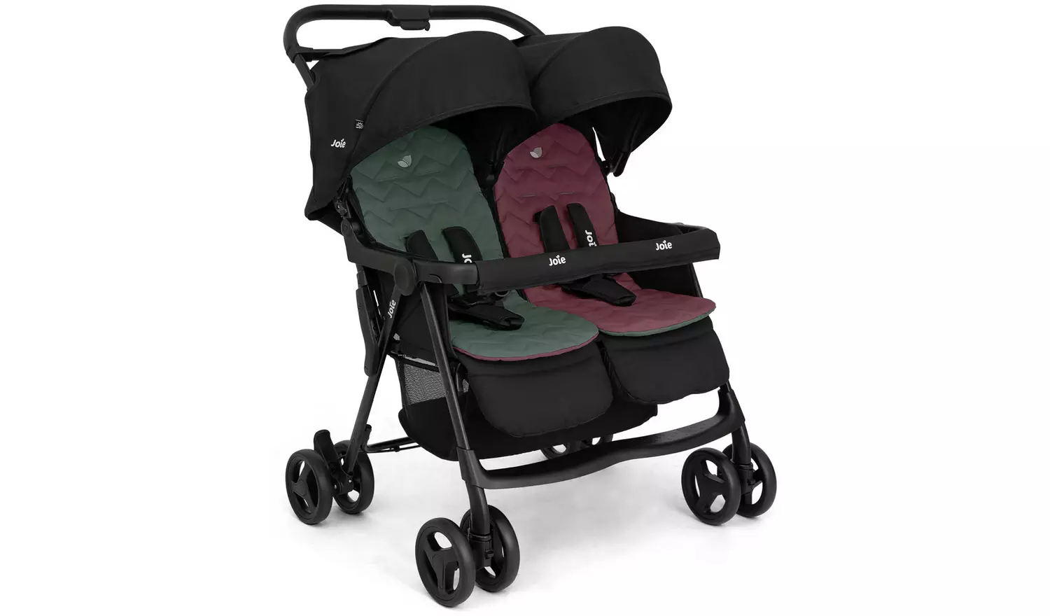 Joie Aire Lightweight Double Pushchair - Shale