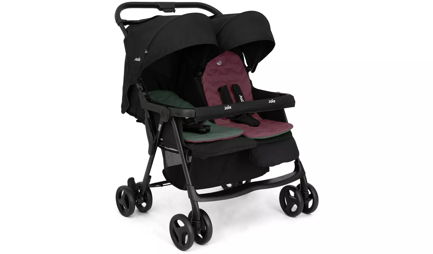 Joie Aire Lightweight Double Pushchair - Shale