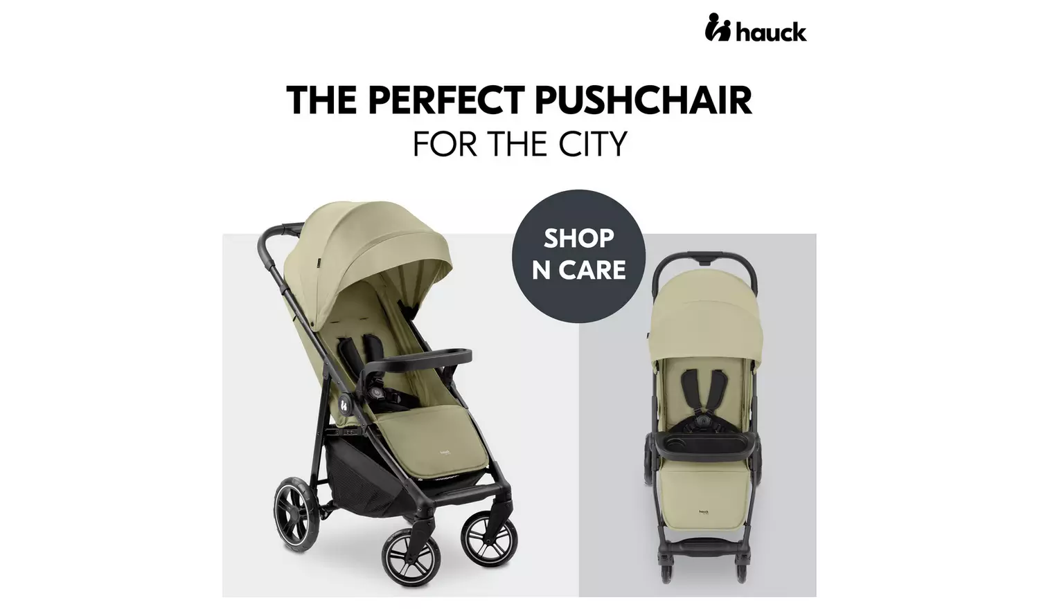 Hauck Shop N Care Pushchair – Olive