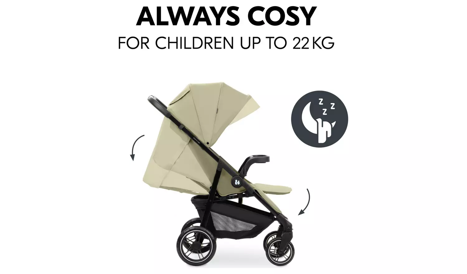 Hauck Shop N Care Pushchair – Olive