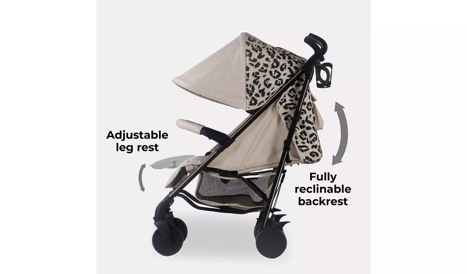 My Babiie MB51 Stroller Leopard