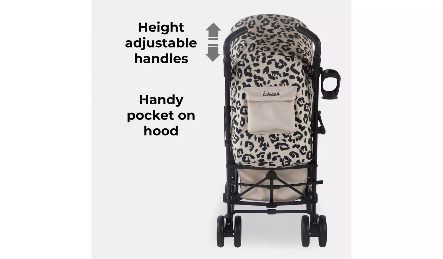 My Babiie MB51 Stroller Leopard