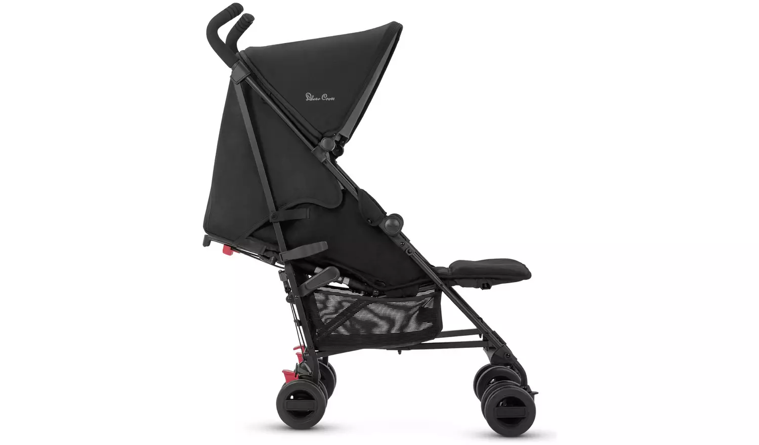 Silver Cross Essentials Zest Stroller - Black