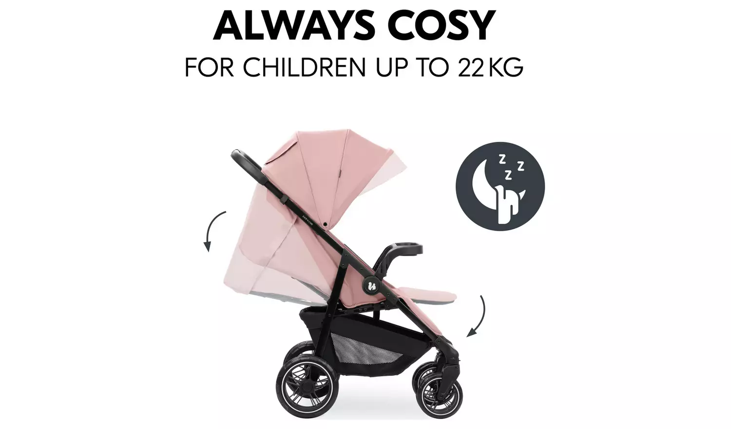 Hauck Shop N Care Pushchair Pink