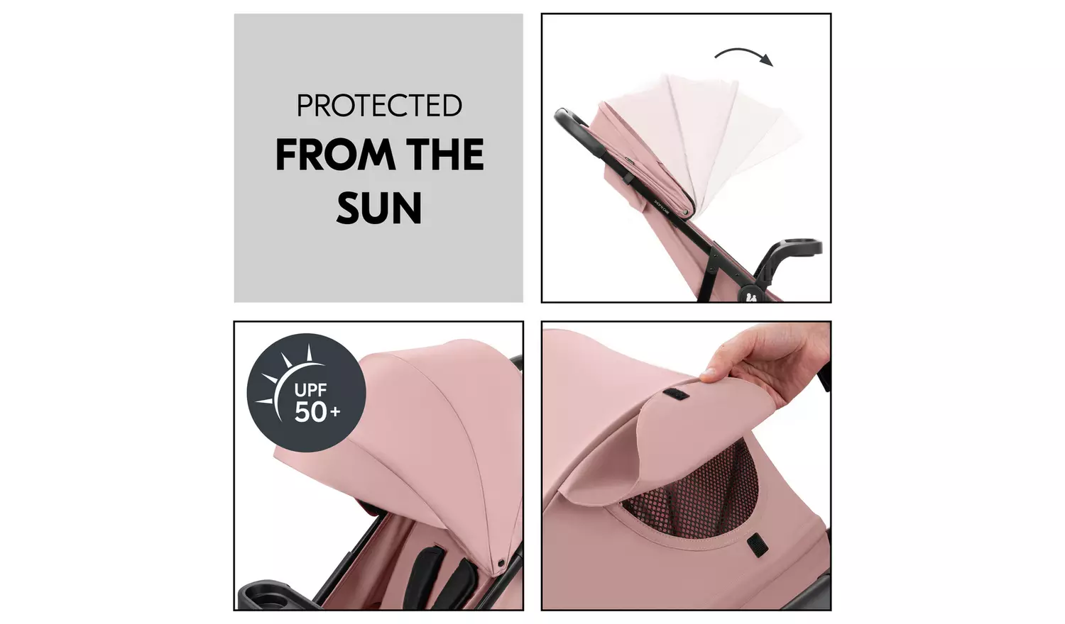 Hauck Shop N Care Pushchair Pink