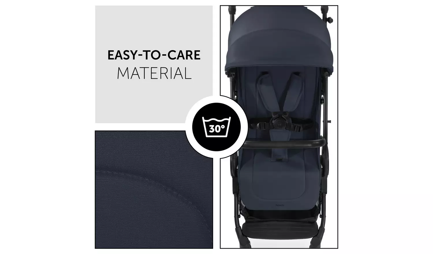 Hauck Travel N Care Pushchair - Navy