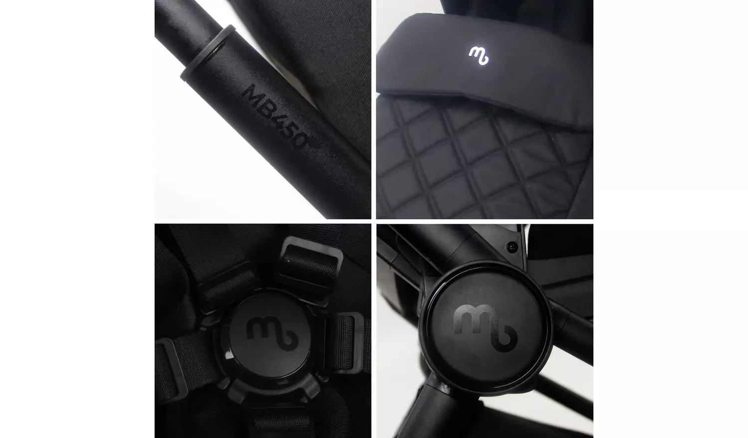 My Babiie MB450 Pushchair Black