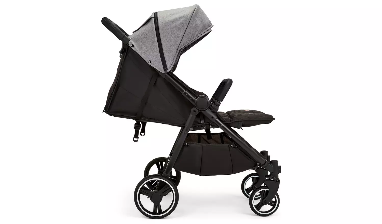 Ickle Bubba Venus Max Double Stroller – Space Grey