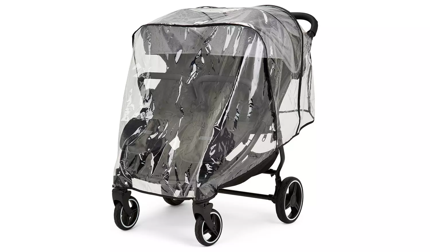 Ickle Bubba Venus Max Double Stroller – Space Grey