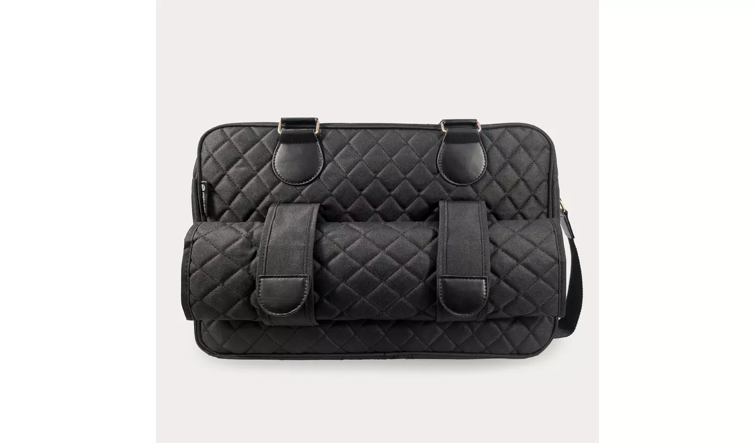My Babiie Deluxe Changing Bag - Black Quilted