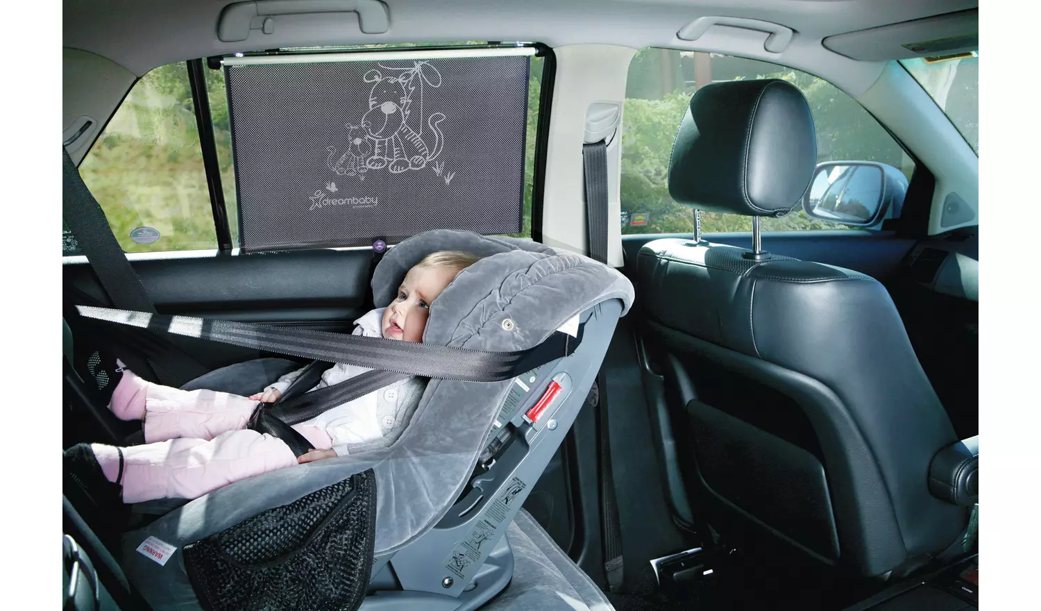 Dreambaby Car Window Roller Blinds 2pk – Adjustable