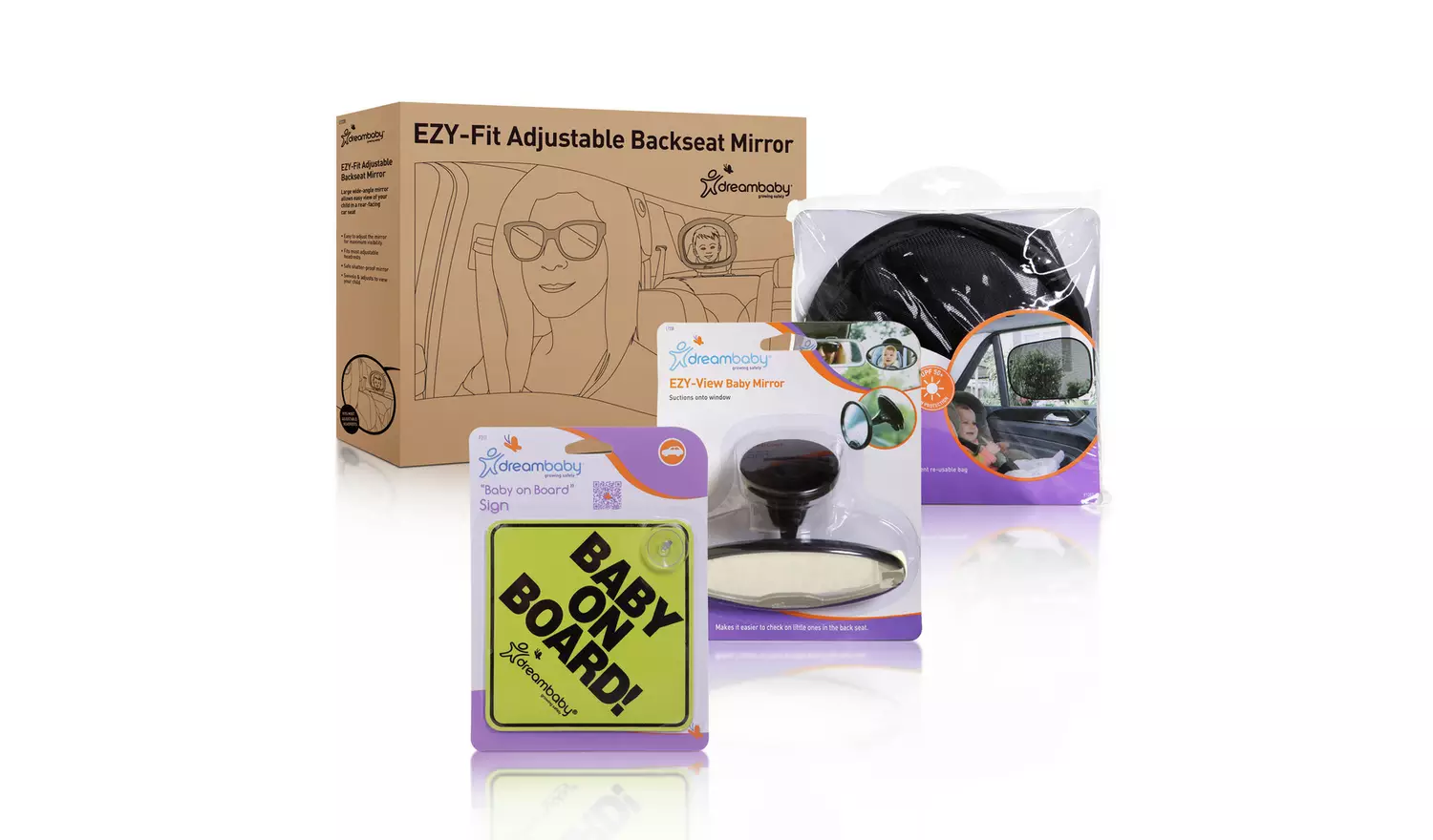 Dreambaby 5pc Car - Travel Safety Accessory Kit