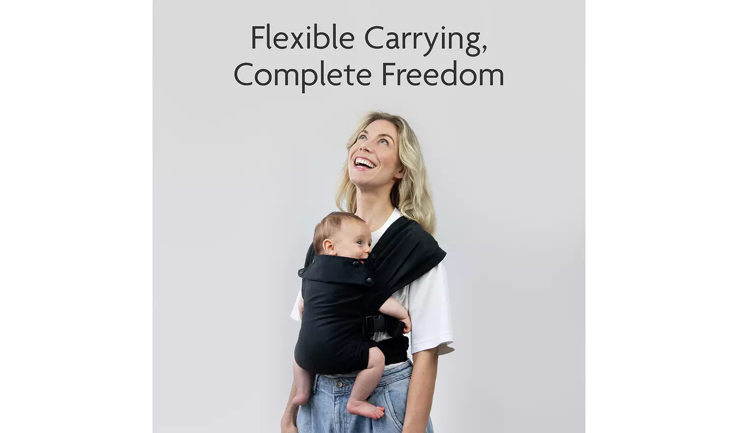 Izmi Essentials Baby Carrier - Black