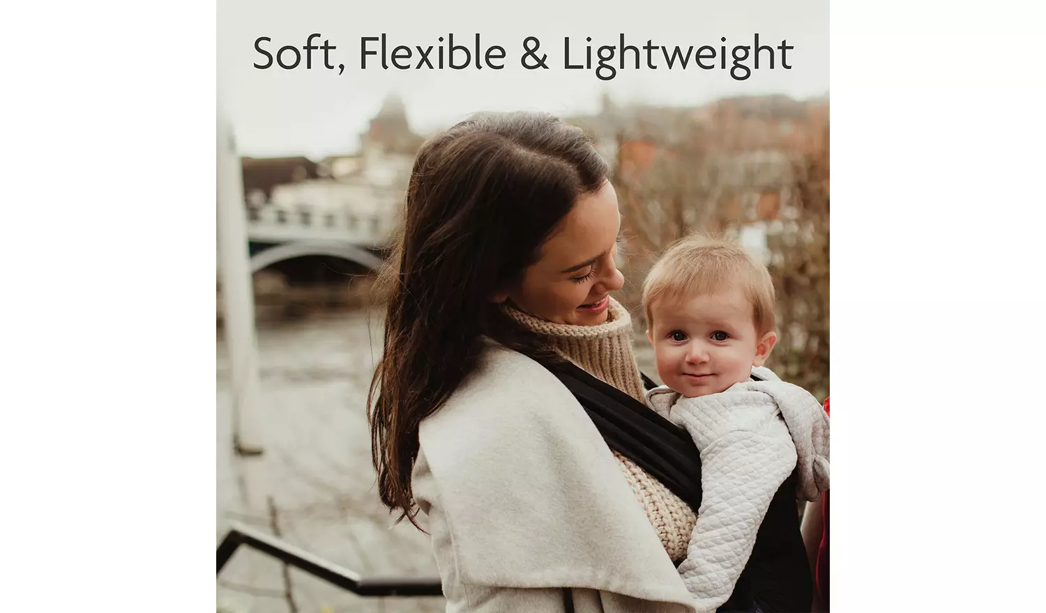 Izmi Essentials Baby Carrier - Black